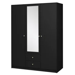 inny Szafa z lustrem czarna COLORI