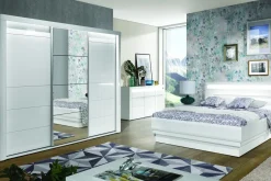 Furni Home Szafa z lustrem i oświetleniem IRMA 3D IM15