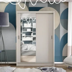 inny Szafa z lustrem NESS 150 cm kaszmir