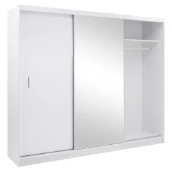 Exline Szafa z oświetleniem biała MARSYLIA