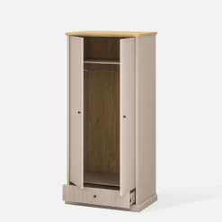 inny Szafa z szufladą IDELLO taupe dąb kamienny