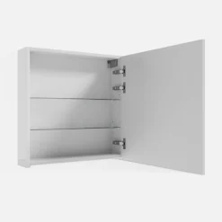 Szafki Łazienkowe|Szafki, Słupki I Półki Łazienkowe|inny Szafka łazienkowa wisząca z lustrem SANITA biały