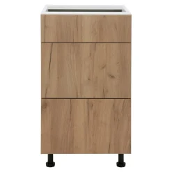 Szafki Kuchenne| Szafka dolna BASIC PLUS BP/D45S3 dąb craft złoty