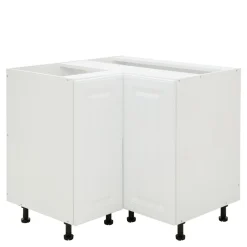 Szafki Kuchenne| Szafka dolna narożna BASIC PLUS BP/D90NW biały mat