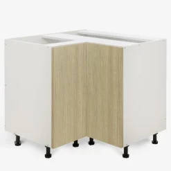 Szafki Kuchenne| Szafka dolna narożna BASIC PLUS BP/D90NW sand barbera oak