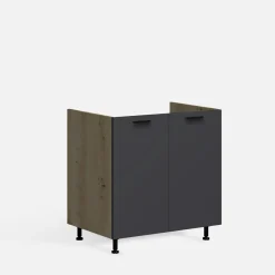 inny Szafka dolna pod zlewozmywak MILENA grafit