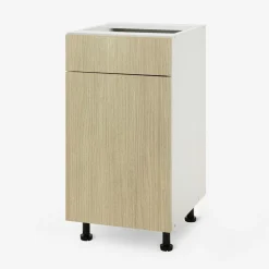Szafka dolna z szufladą BASIC PLUS BP/D40SR1 sand barbera oak