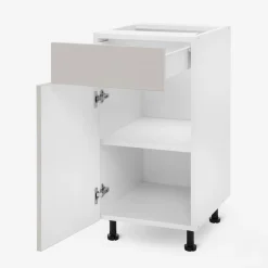 Szafka dolna z szufladą BASIC PLUS BP/D40S1 clay grey