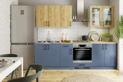 Szafki Kuchenne| Szafka dolna z szufladą BASIC PLUS BP/D50SR1 alby blue