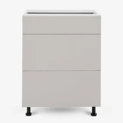 Szafki Kuchenne| Szafka dolna z szufladami BASIC PLUS BP/D60SR3 clay grey