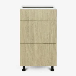 Szafka dolna z szufladami BASIC PLUS BP/D45SR3 sand barbera oak