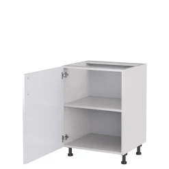 Szafki Kuchenne| Szafka dolna zamykana TAVALI T/D60L/P biały połysk