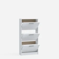 Szafki Na Buty|Szafki|FORTE Szafka na buty biała 3 wnęki NOCII