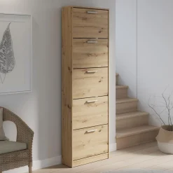 Szafki Na Buty|Szafki|FORTE Szafka na buty dąb artisan wysoka NOCII