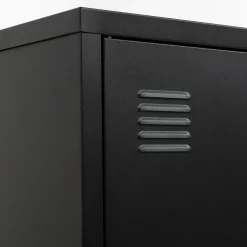 Szafy Uchylne|inny Szafka niska SOLANS czarna