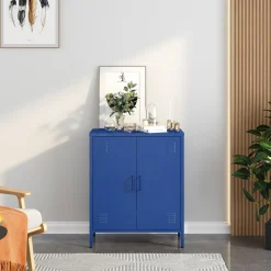 Szafy Uchylne|inny Szafka niska SOLANS niebieska