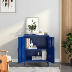 Szafy Uchylne|inny Szafka niska SOLANS niebieska