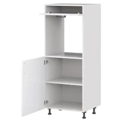 Szafki Kuchenne| Szafka niska słupek pod piekarnik T/D60SNP L/P biały połysk