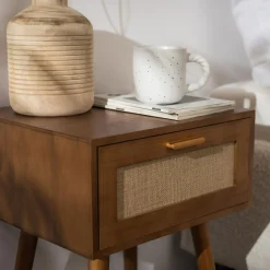 Szafki Nocne|Szafki|inny Szafka nocna boho brązowa CALAMO