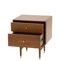 Szafki Nocne|Szafki| Szafka nocna drewniana SATTA