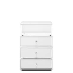 Szafka nocna GLAMOUR 3S TYP07 z oświetleniem