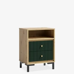 Szafka nocna PARII butelkowa zieleń