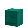 Szafka nocna tapicerowana zielona MANSION