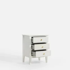 Szafka nocna z 3 szufladami TALUS