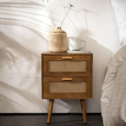 inny Szafka nocna z plecionką CROSSE