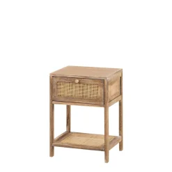 inny Szafka nocna z plecionką wiedeńską CENERE