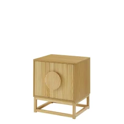 Szafki Nocne| Szafka nocna z ryflowaniem TIRON