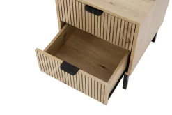 Szafka nocna z ryflowaniem SALA