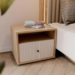 Szafki Nocne|Szafki|FORTE Szafka nocna z szufladą RANKIN