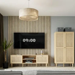 Szafki Rtv|Szafki|FORTE Szafka pod telewizor CALASETTA 160 cm