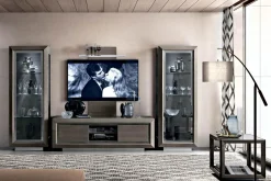 Szafki Rtv|Szafki|Modum Szafka pod telewizor ELITE DAY srebrna brzoza