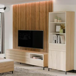 FORTE Szafka pod telewizor z szufladami GALACTIQUE