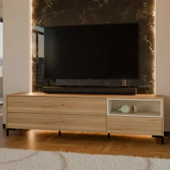 FORTE Szafka pod telewizor z szufladami GALACTIQUE