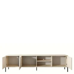 INFINI Szafka RTV beżowa DAST 202,9 cm