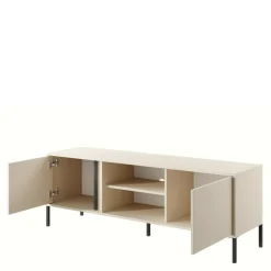 INFINI Szafka RTV beżowa DAST 153,1 cm