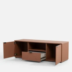 FORTE Szafka RTV GANYMEDE terracotta