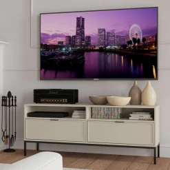 inny Szafka RTV pod telewizor kaszmirowa CARMEN