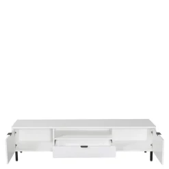 Szafka RTV ryflowana z szufladą WAVE