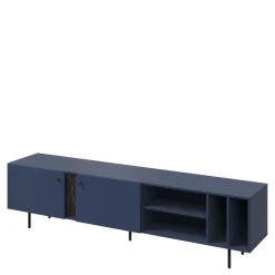 LENART Szafka RTV szeroka granatowa LIV