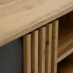 DiTrendi Szafka RTV z lamelami MALAGA