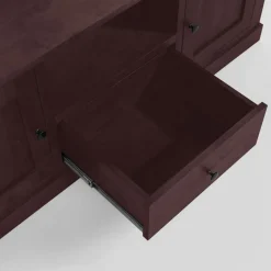 Szafki Rtv|Szafki|inny Szafka RTV z litego drewna PAOLA brzoza mahoń, 150 cm