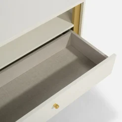 Szafki Rtv|Szafki|FORTE Szafka RTV z oświetleniem FORREST HILLS 140,4 cm