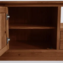 inny Szafka RTV z szufladą lite drewno STELLA dąb koniakowy