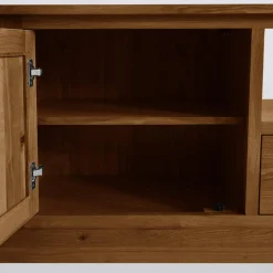 inny Szafka RTV z szufladą lite drewno STELLA dąb rustykalny