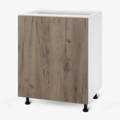 Szafka stojąca BASIC PLUS BP/D60 dark rockfort hickory