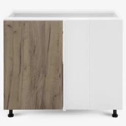 Szafki Kuchenne| Szafka stojąca narożna BASIC PLUS BP/DNLP dark rockfort hickory